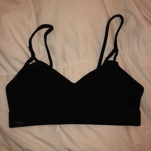 Black bralette